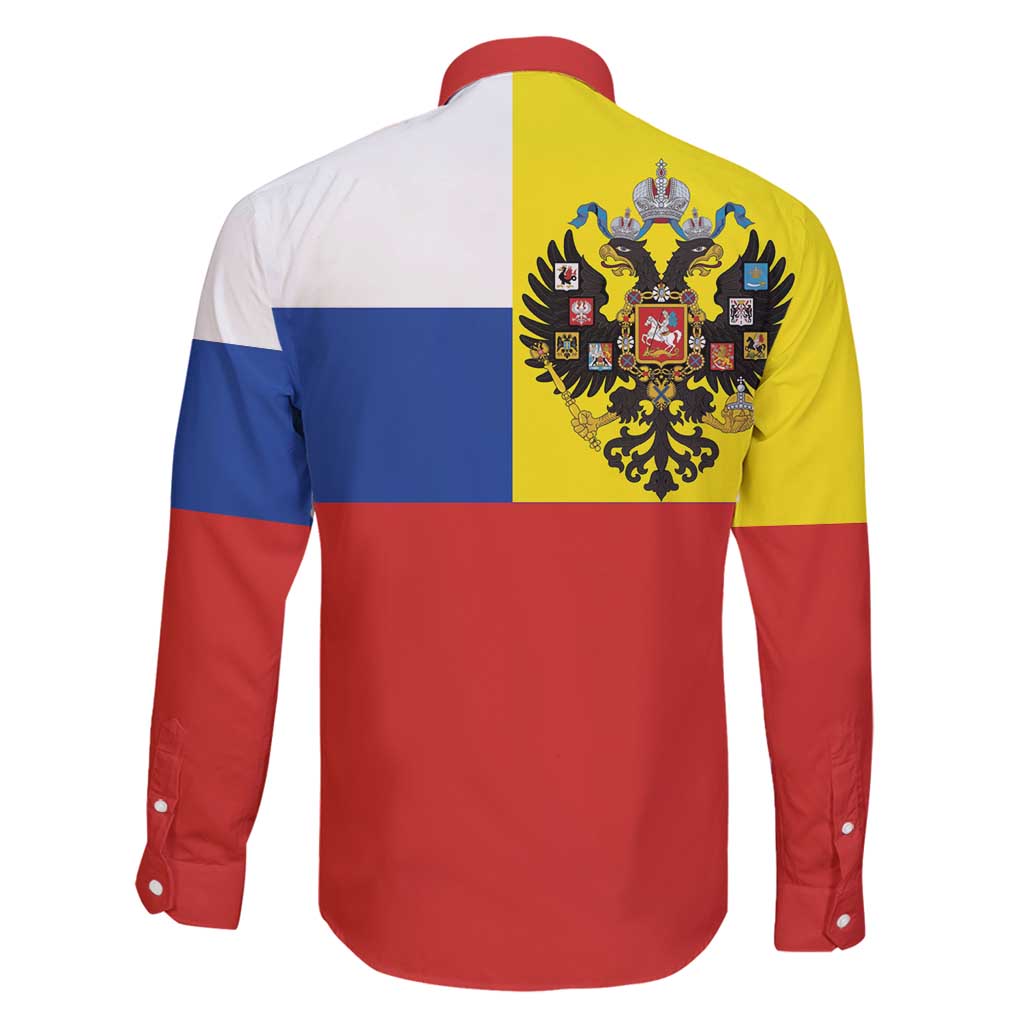 Russian Empire 1721–1917 Family Matching Puletasi and Hawaiian Shirt Flag Style