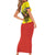 Russian Empire 1721–1917 Family Matching Short Sleeve Bodycon Dress and Hawaiian Shirt Flag Style