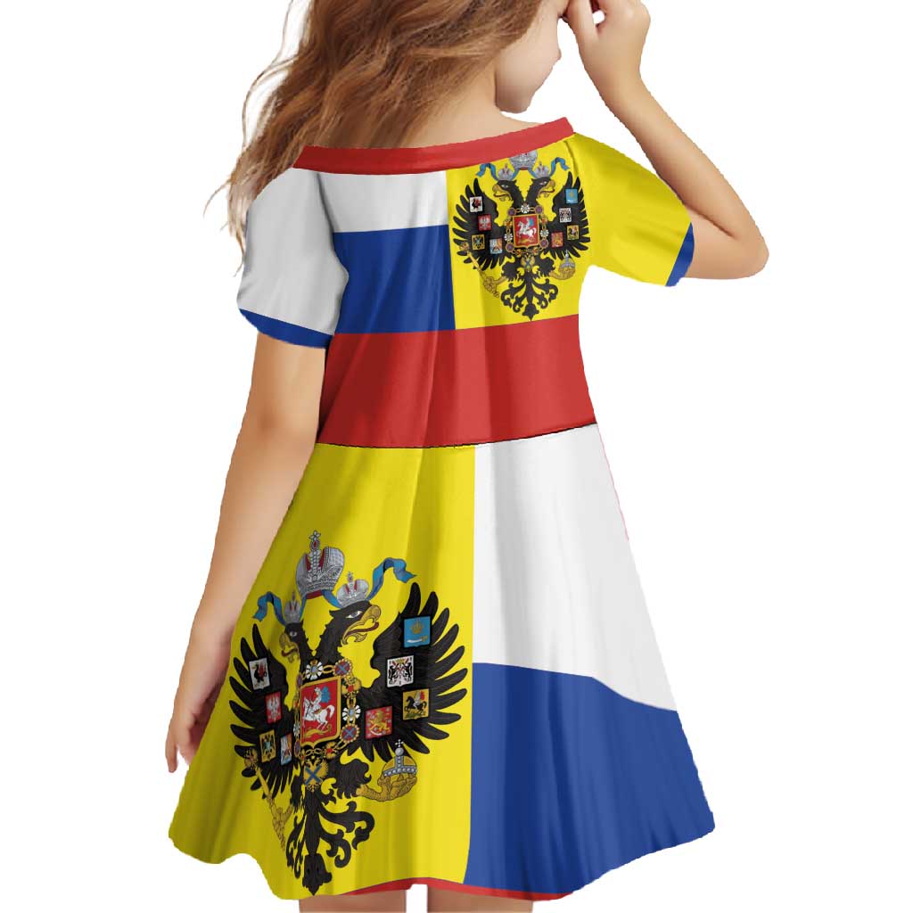 Russian Empire 1721–1917 Family Matching Tank Maxi Dress and Hawaiian Shirt Flag Style