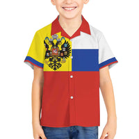 Russian Empire 1721–1917 Family Matching Tank Maxi Dress and Hawaiian Shirt Flag Style