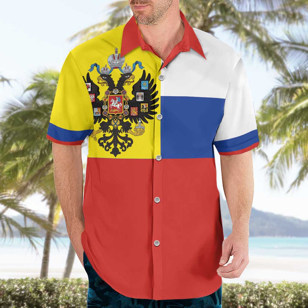 Russian Empire 1721–1917 Hawaiian Shirt Flag Style