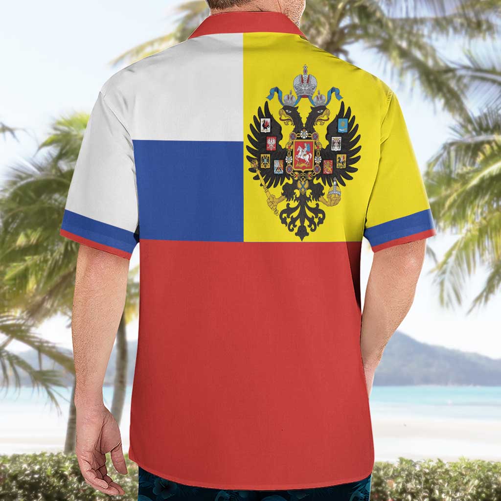 Russian Empire 1721–1917 Hawaiian Shirt Flag Style