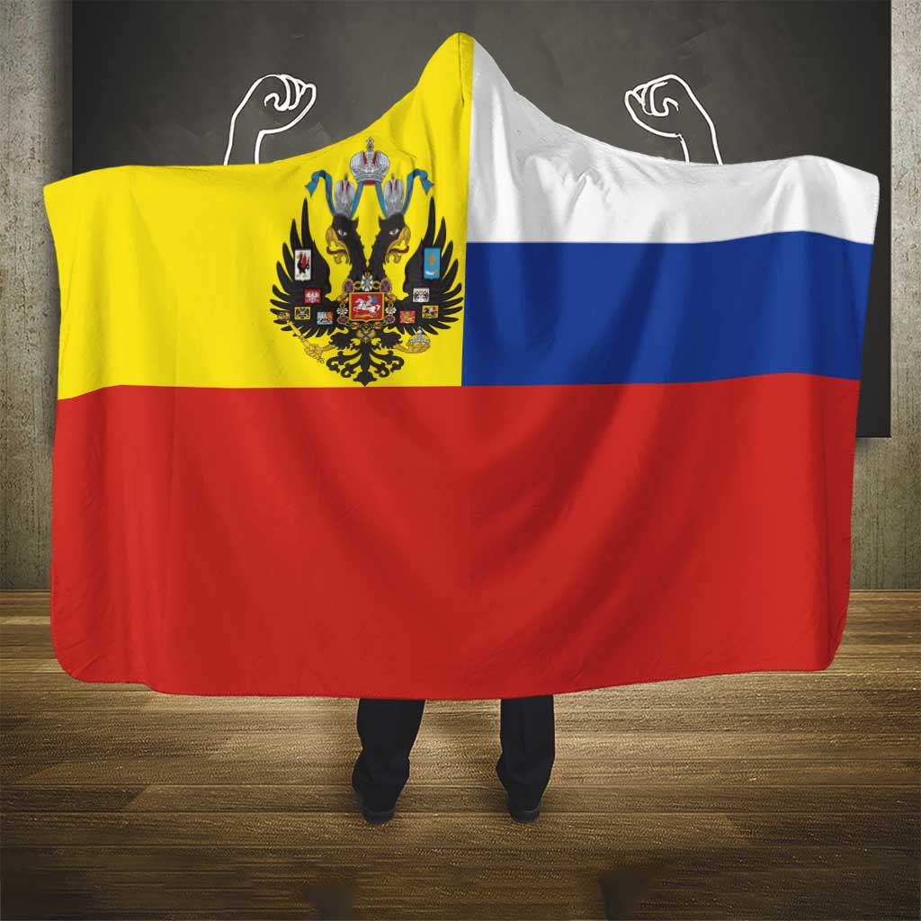Russian Empire 1721–1917 Hooded Blanket Flag Style