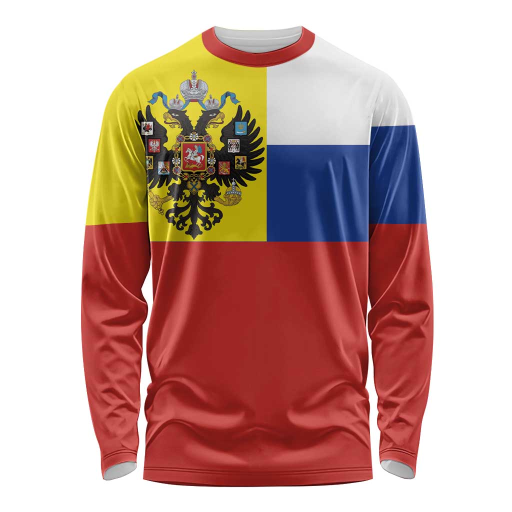 Russian Empire 1721–1917 Long Sleeve Shirt Flag Style