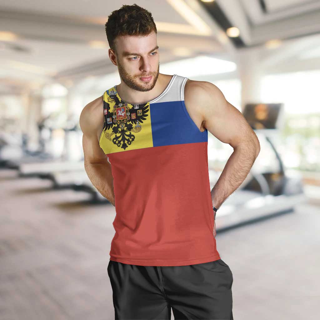 Russian Empire 1721–1917 Men Tank Top Flag Style