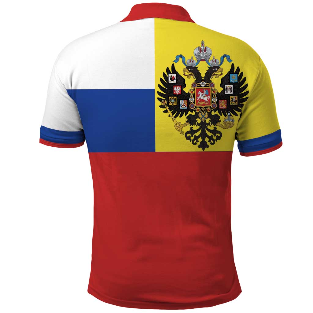 Russian Empire 1721–1917 Polo Shirt Flag Style