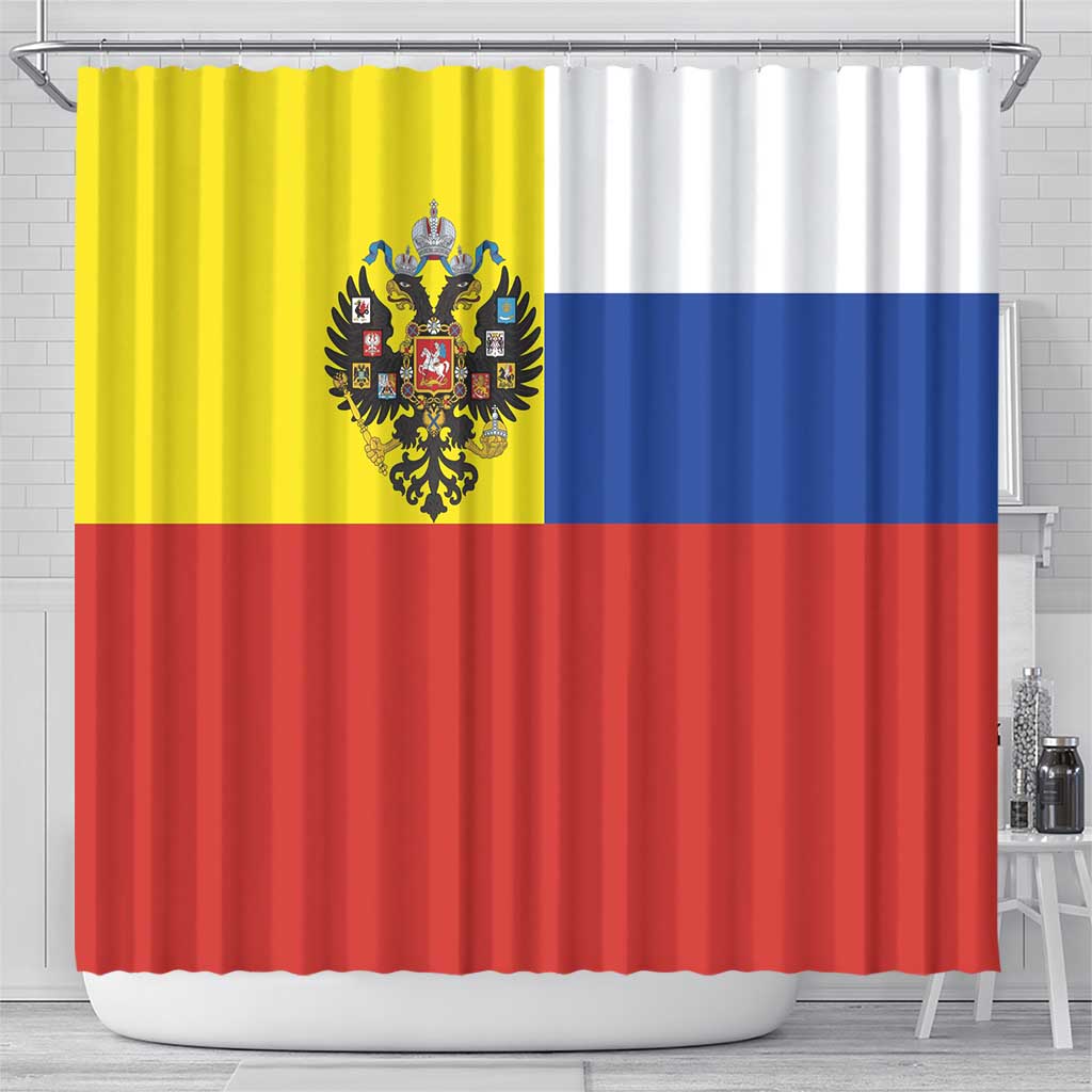 Russian Empire 1721–1917 Shower Curtain Flag Style