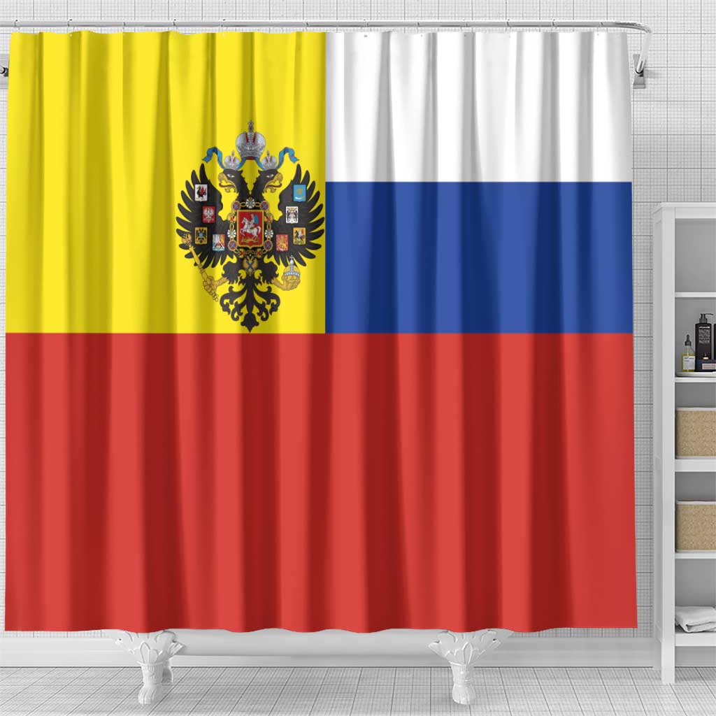 Russian Empire 1721–1917 Shower Curtain Flag Style