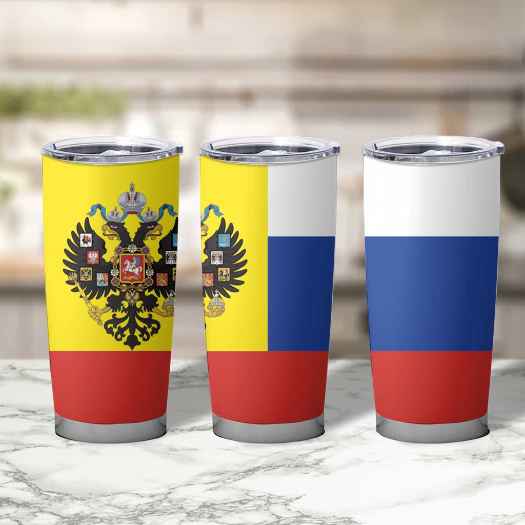 Russian Empire 1721–1917 Tumbler Cup Flag Style