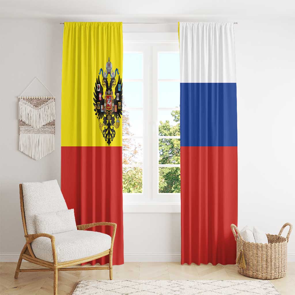 Russian Empire 1721–1917 Window Curtain Flag Style