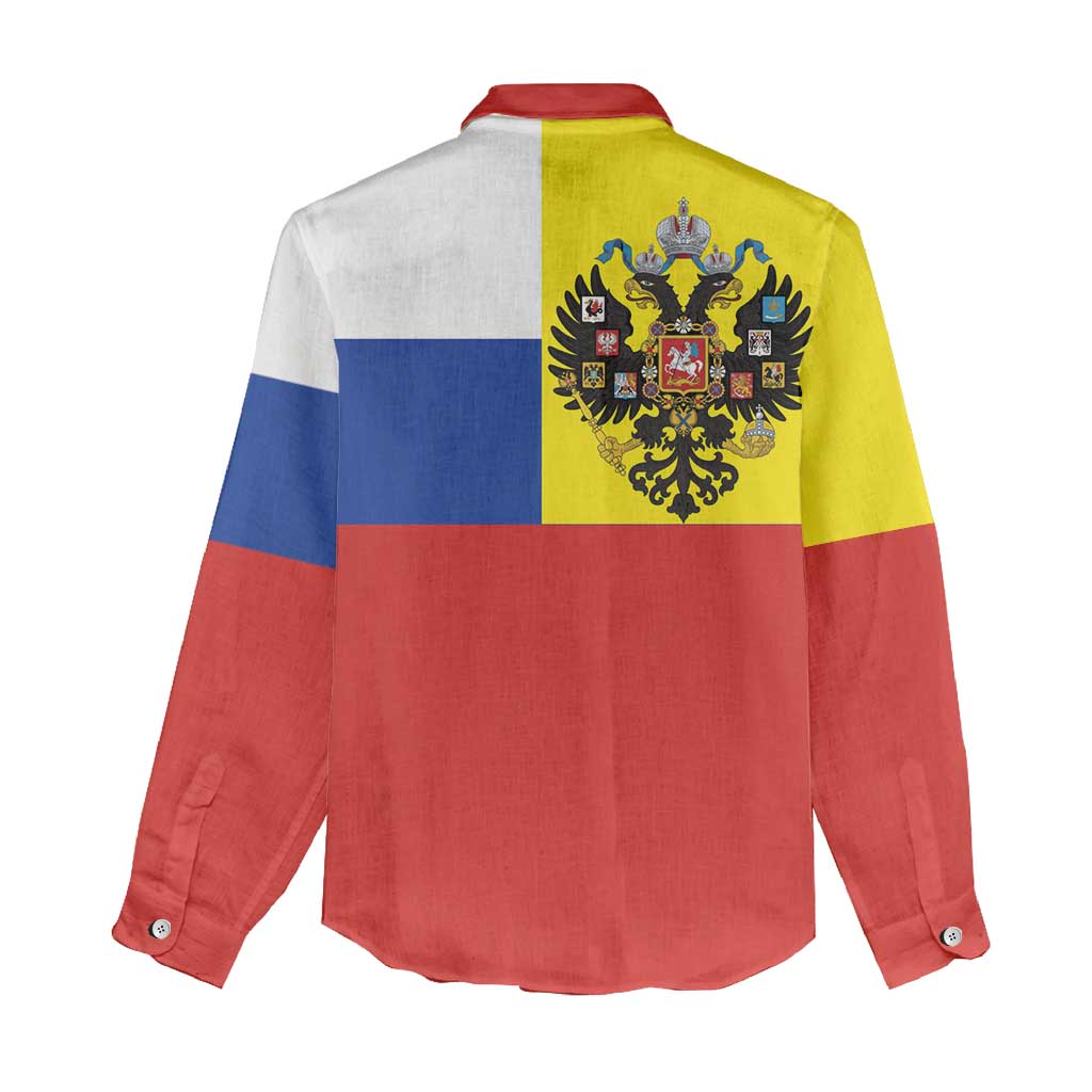 Russian Empire 1721–1917 Women Casual Shirt Flag Style
