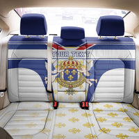 Personalized French Colonial Empire Back Car Seat Cover Royal Standard of France