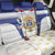 Personalized French Colonial Empire Back Car Seat Cover Royal Standard of France