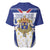 Personalized French Colonial Empire Baseball Jersey Royal Standard of France