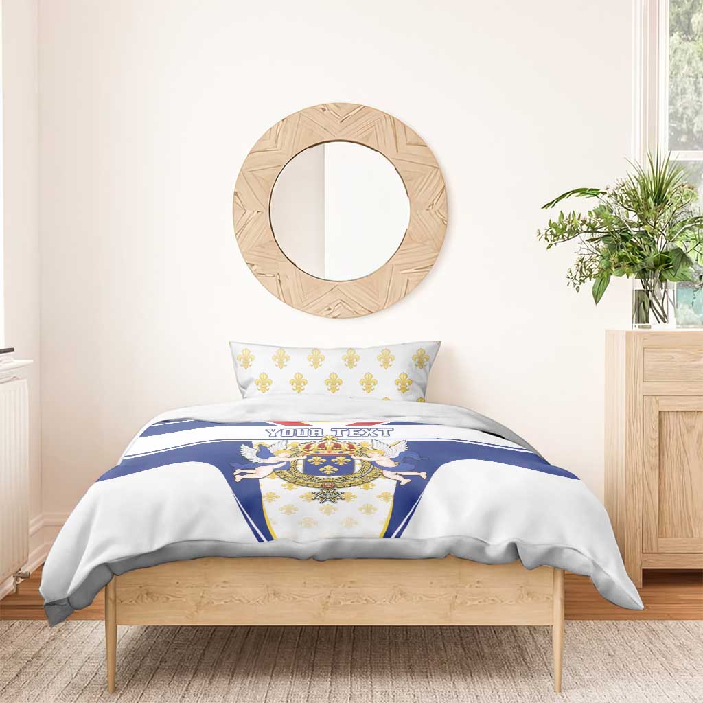 Personalized French Colonial Empire Bedding Set Royal Standard of France