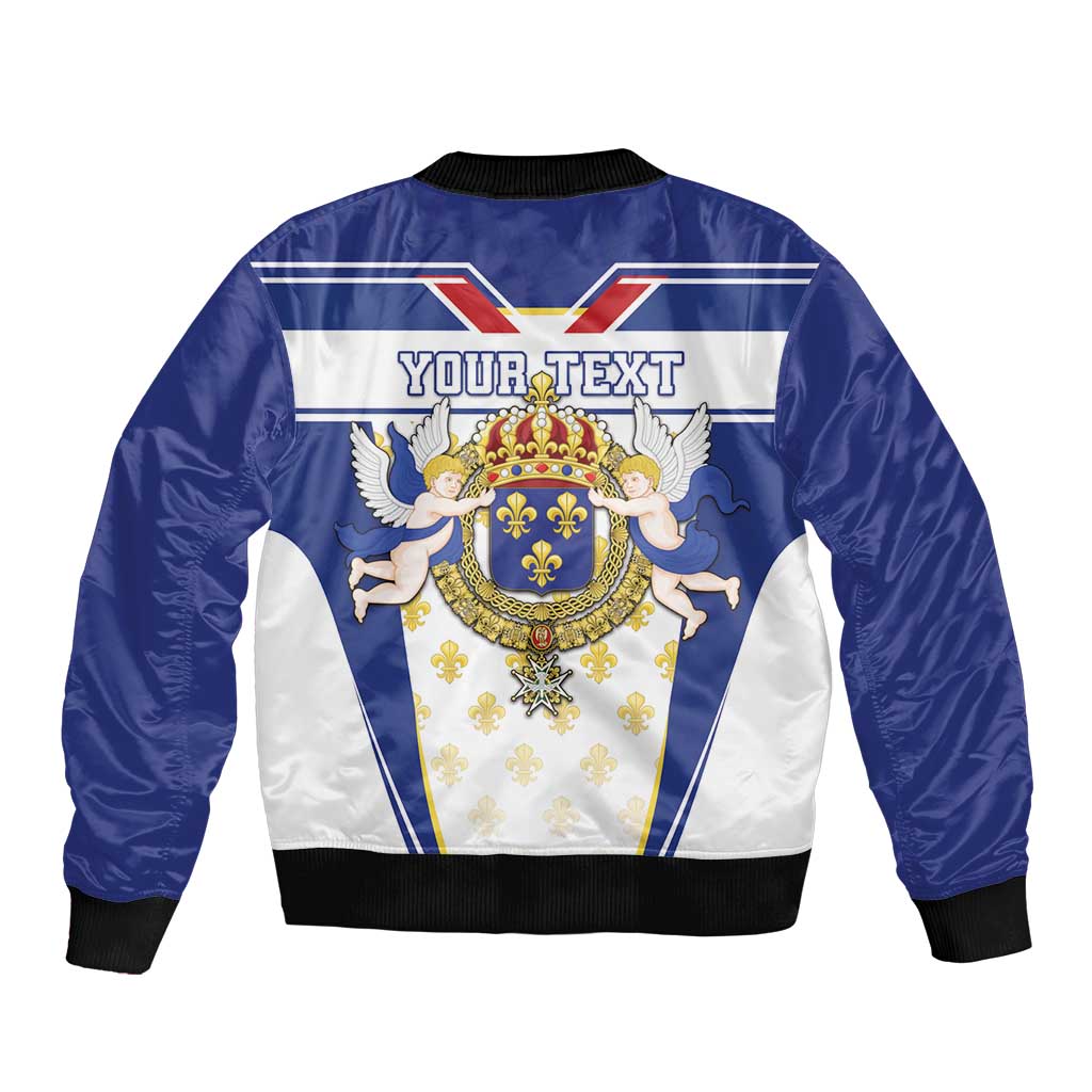 Personalized French Colonial Empire Bomber Jacket Royal Standard of France