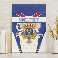 Personalized French Colonial Empire Canvas Wall Art Royal Standard of France