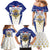 Personalized French Colonial Empire Family Matching Mermaid Dress and Hawaiian Shirt Royal Standard of France