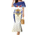 Personalized French Colonial Empire Family Matching Mermaid Dress and Hawaiian Shirt Royal Standard of France
