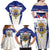 Personalized French Colonial Empire Family Matching Off Shoulder Maxi Dress and Hawaiian Shirt Royal Standard of France