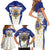 Personalized French Colonial Empire Family Matching Short Sleeve Bodycon Dress and Hawaiian Shirt Royal Standard of France