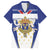Personalized French Colonial Empire Family Matching Short Sleeve Bodycon Dress and Hawaiian Shirt Royal Standard of France