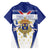 Personalized French Colonial Empire Family Matching Short Sleeve Bodycon Dress and Hawaiian Shirt Royal Standard of France