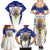 Personalized French Colonial Empire Family Matching Summer Maxi Dress and Hawaiian Shirt Royal Standard of France