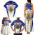 Personalized French Colonial Empire Family Matching Tank Maxi Dress and Hawaiian Shirt Royal Standard of France