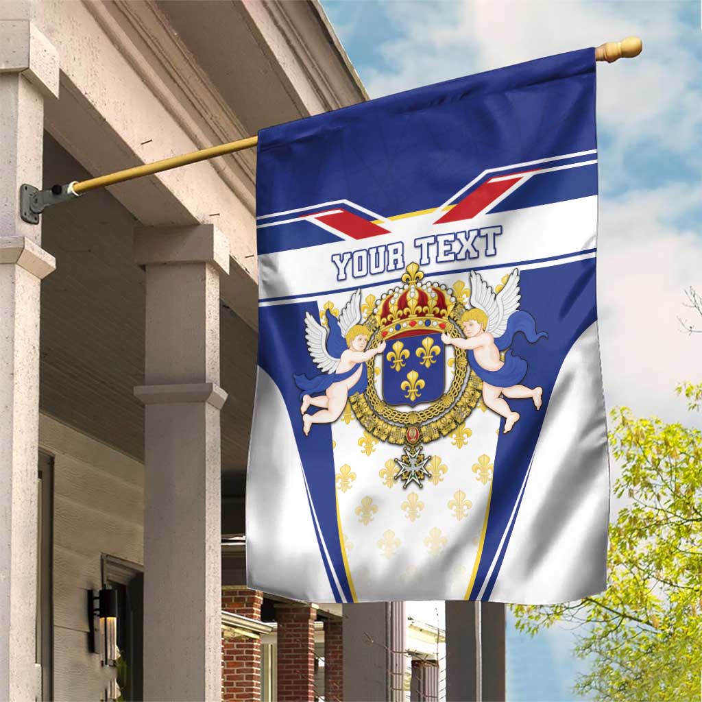 Personalized French Colonial Empire Garden Flag Royal Standard of France