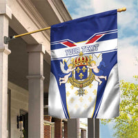 Personalized French Colonial Empire Garden Flag Royal Standard of France