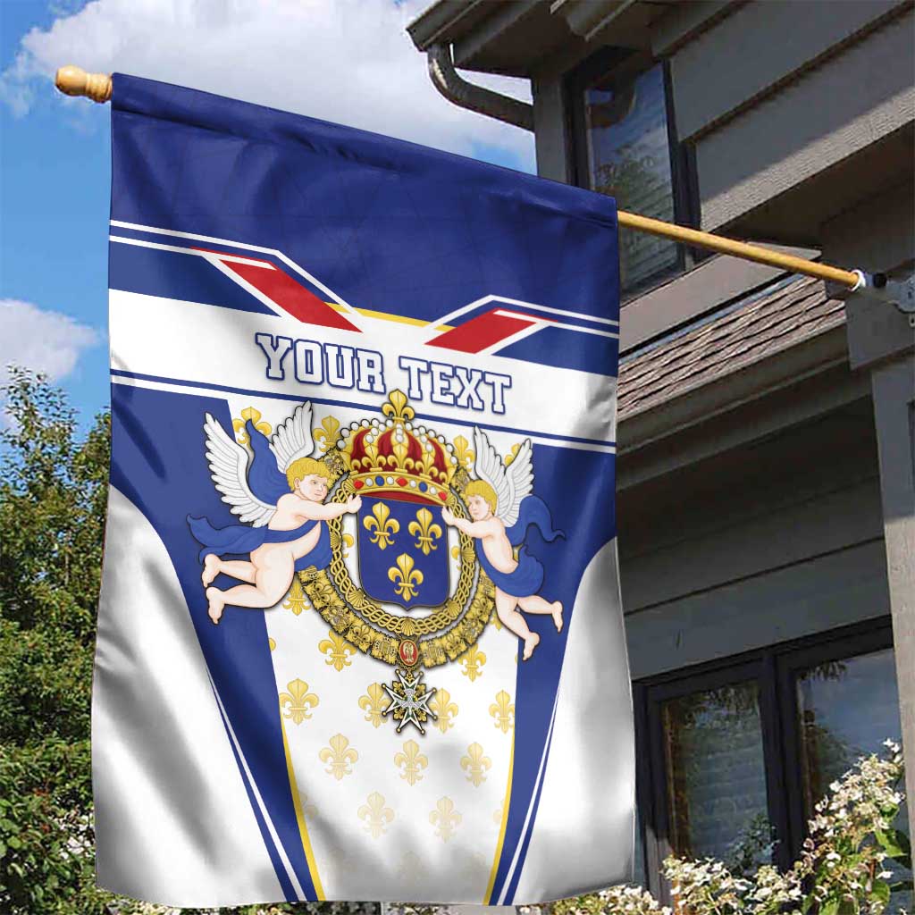 Personalized French Colonial Empire Garden Flag Royal Standard of France