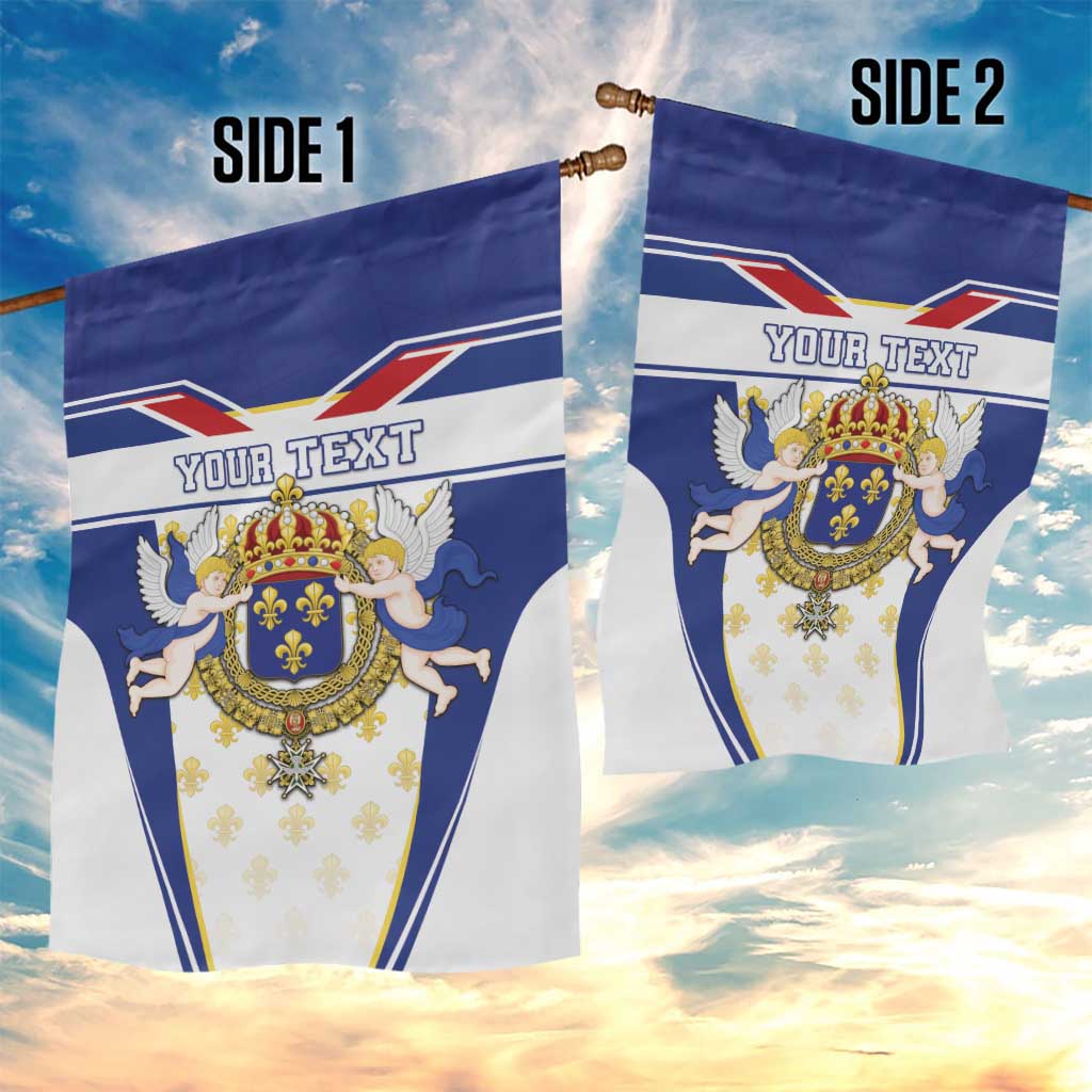 Personalized French Colonial Empire Garden Flag Royal Standard of France