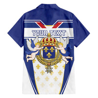 Personalized French Colonial Empire Hawaiian Shirt Royal Standard of France
