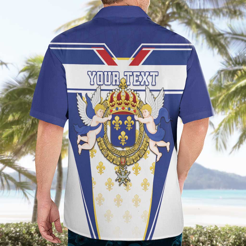 Personalized French Colonial Empire Hawaiian Shirt Royal Standard of France