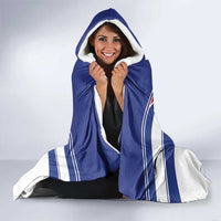 Personalized French Colonial Empire Hooded Blanket Royal Standard of France