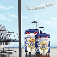 Personalized French Colonial Empire Luggage Cover Royal Standard of France