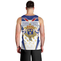Personalized French Colonial Empire Men Tank Top Royal Standard of France