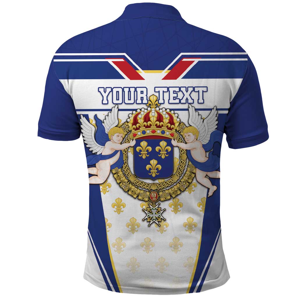 Personalized French Colonial Empire Polo Shirt Royal Standard of France