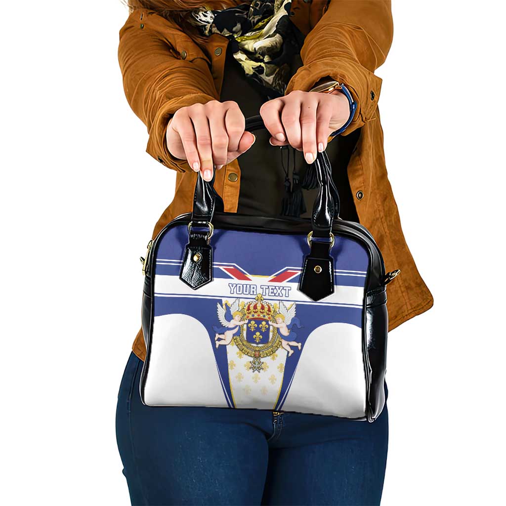 Personalized French Colonial Empire Shoulder Handbag Royal Standard of France