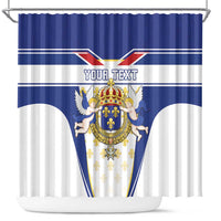Personalized French Colonial Empire Shower Curtain Royal Standard of France