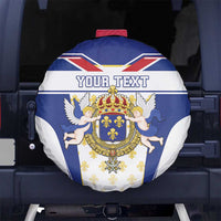 Personalized French Colonial Empire Spare Tire Cover Royal Standard of France