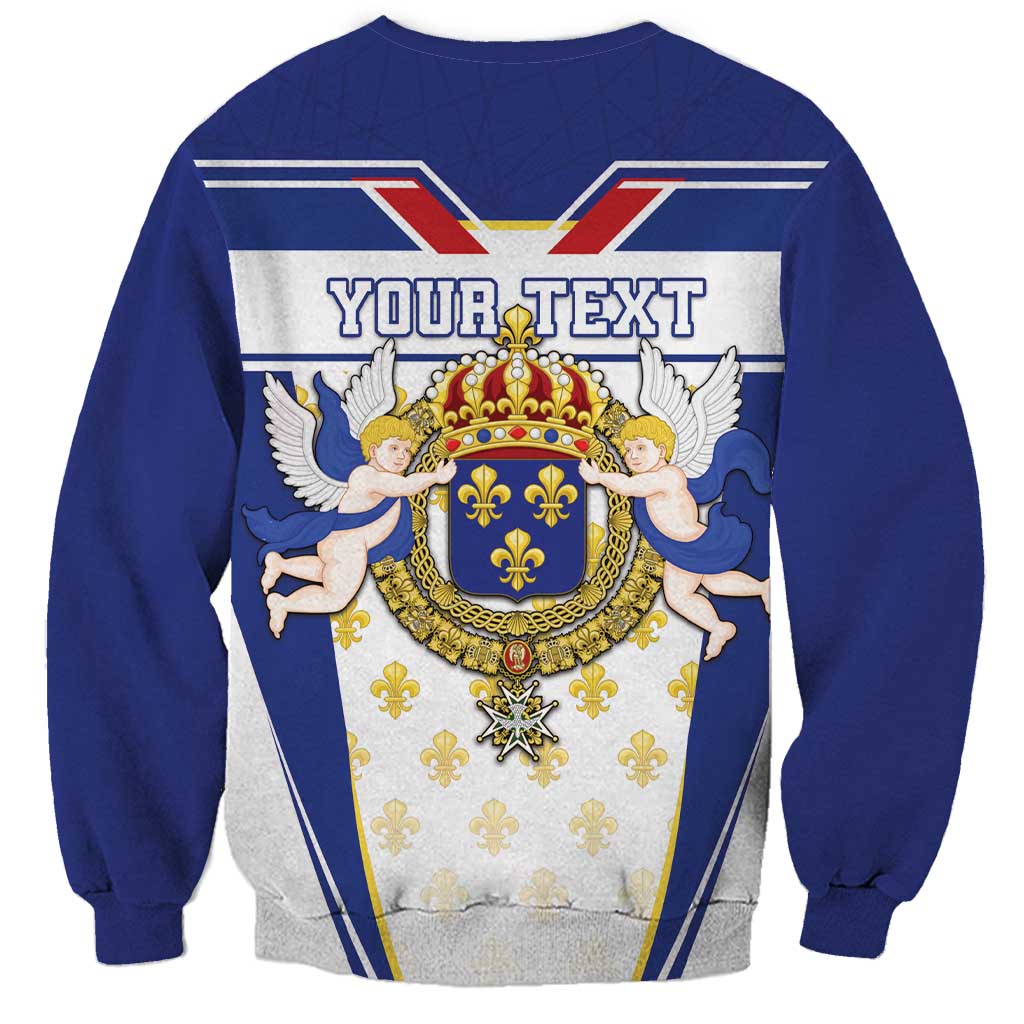Personalized French Colonial Empire Sweatshirt Royal Standard of France