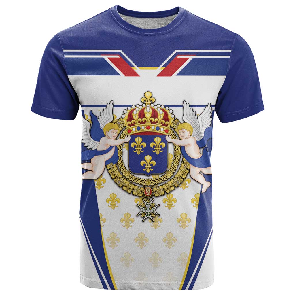 Personalized French Colonial Empire T Shirt Royal Standard of France