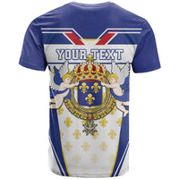Personalized French Colonial Empire T Shirt Royal Standard of France