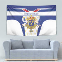 Personalized French Colonial Empire Tapestry Royal Standard of France