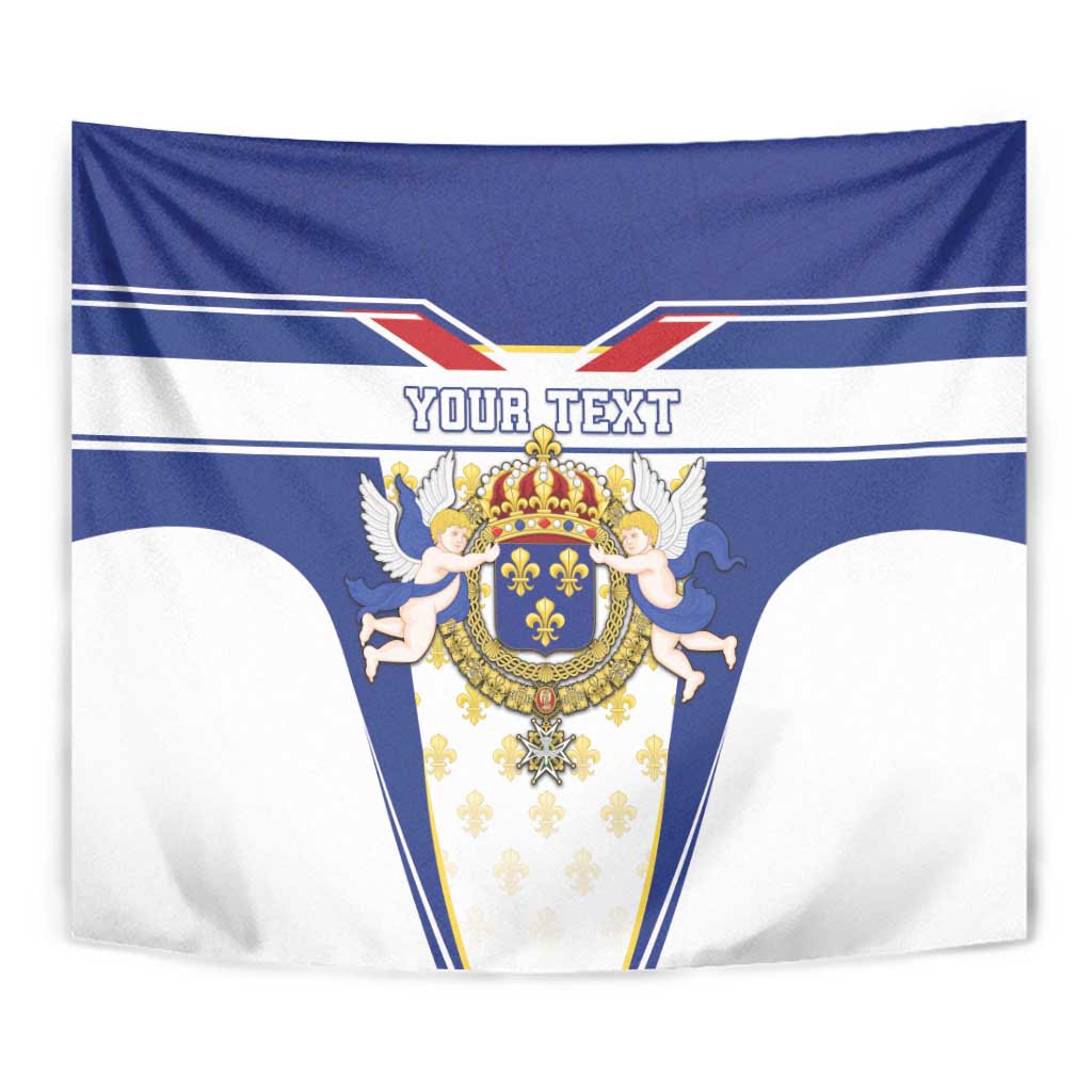 Personalized French Colonial Empire Tapestry Royal Standard of France