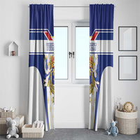 Personalized French Colonial Empire Window Curtain Royal Standard of France