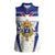 Personalized French Colonial Empire Women Sleeveless Polo Shirt Royal Standard of France