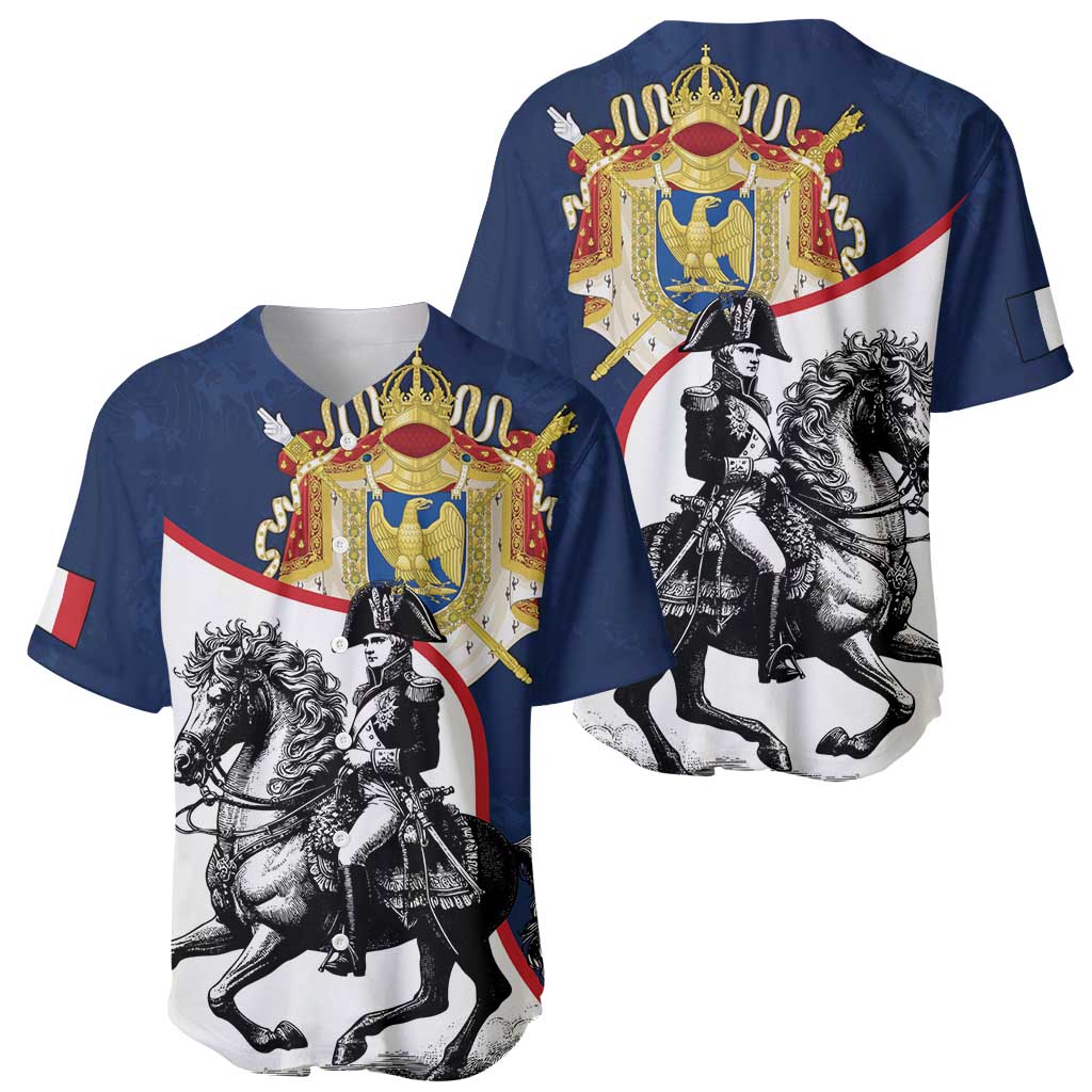 First French Empire 1804 – 1814 Baseball Jersey Liberte Ordre Public